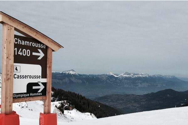 Piste Casserousse, à Chamrousse​