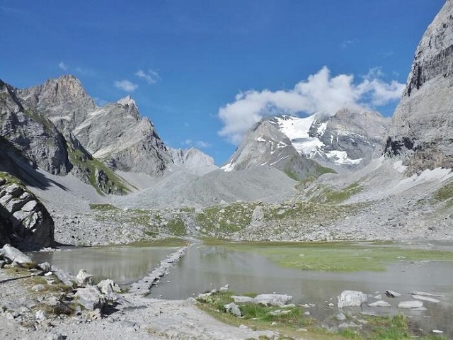 Lac des vaches à Pralognan la Vanoise